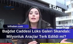 Bağdat Caddesi Lüks Galeri Skandalı: Milyonluk Araçlar Terk Edildi mi?