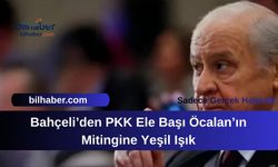 Bahçeli'den DEM Parti Mitingine Şaşırtıcı Açıklama!