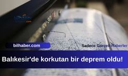 Balıkesir Sındırgı'da 4.9 büyüklüğünde deprem paniği sardı