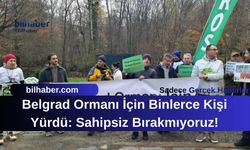 Belgrad Ormanı İçin Binlerce Kişi Yürdü: Sahipsiz Bırakmıyoruz!