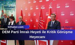 DEM Parti İmralı Heyeti ile Kritik Görüşme Heyecanı