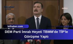 DEM Parti İmralı Heyeti TBMM'de TİP'le Görüşme Yaptı