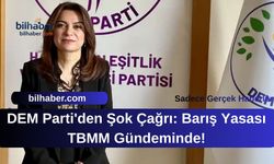 DEM Parti'den Şok Çağrı: Barış Yasası TBMM Gündeminde!