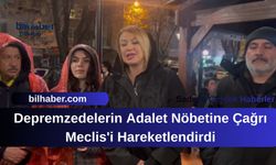 Depremzedelerin Adalet Nöbetine Çağrı Meclis'i Hareketlendirdi