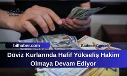 Döviz Kurlarında Hafif Yükseliş Hakim Olmaya Devam Ediyor