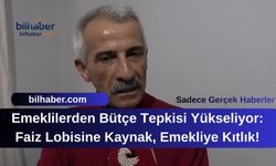 Emeklilerden Bütçe Tepkisi Yükseliyor: Faiz Lobisine Kaynak, Emekliye Kıtlık!