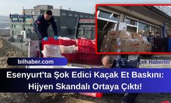 Esenyurt'ta Şok Edici Kaçak Et Baskını: Hijyen Skandalı Ortaya Çıktı!