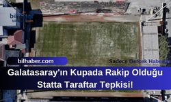 Galatasaray'ın Kupada Rakip Olduğu Statta Taraftar Tepkisi!