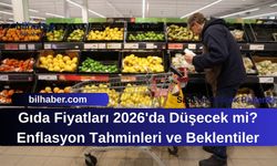Gıda Fiyatları 2026'da Düşecek mi? Enflasyon Tahminleri ve Beklentiler
