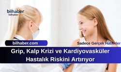 Grip, Kalp Krizi ve Kardiyovasküler Hastalık Riskini Artırıyor