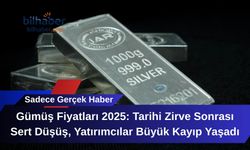 Gümüş Fiyatları 2025: Tarihi Zirve Sonrası Sert Düşüş, Yatırımcılar Büyük Kayıp Yaşadı