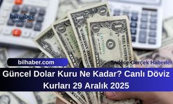 Güncel Dolar Kuru Ne Kadar? Canlı Döviz Kurları 29 Aralık 2025
