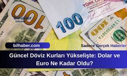 Güncel Döviz Kurları Yükselişte: Dolar ve Euro Ne Kadar Oldu?