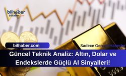 Güncel Teknik Analiz: Altın, Dolar ve Endekslerde Güçlü Al Sinyalleri!
