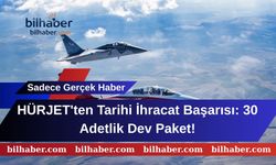 HÜRJET'ten Tarihi İhracat Başarısı: 30 Adetlik Dev Paket!