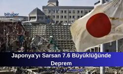 Japonya'yı Sarsan 7.6 Büyüklüğünde Deprem