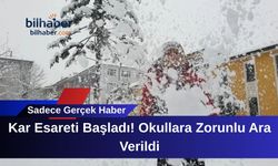Kar Esareti Başladı! Okullara Zorunlu Ara Verildi