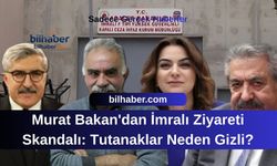 Murat Bakan'dan İmralı Ziyareti Skandalı: Tutanaklar Neden Gizli?
