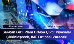 Sarayın Gizli Planı Ortaya Çıktı: Piyasalar Çirkinleşecek, IMF Fırtınası Vuracak!