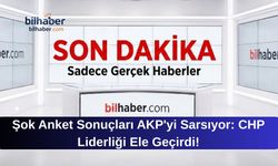 Şok Anket Sonuçları AKP'yi Sarsıyor! CHP Liderliği Ele Geçirdi!