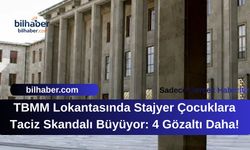 TBMM Lokantasında Stajyer Çocuklara Taciz Skandalı Büyüyor: 4 Gözaltı Daha!