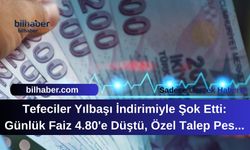 Tefeciler Yılbaşı İndirimiyle Şok Etti: Günlük Faiz 4.80'e Düştü, Özel Talep Pes Dedirtti!