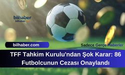 TFF Tahkim Kurulu'ndan Şok Karar: 86 Futbolcunun Cezası Onaylandı