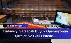 Türkiye'yi Sarsacak Büyük Operasyonun Şifreleri ve Gizli Liste Sonunda Ortaya Çıktı