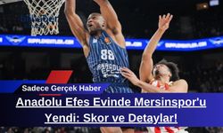 Anadolu Efes Evinde Mersinspor'u Yendi: Skor ve Detaylar!