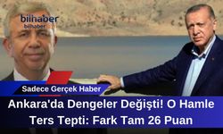 Ankara'da Dengeler Değişti! O Hamle Ters Tepti: Fark Tam 26 Puan