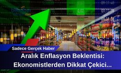 Aralık Enflasyon Beklentisi: Ekonomistlerden Dikkat Çekici Tahmin!