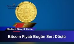 Bitcoin Fiyatı Bugün Sert Düştü