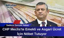 CHP Meclis'te Emekli ve Asgari Ücret İçin Nöbet Tutuyor