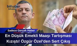 En Düşük Emekli Maaşı Tartışması Kızıştı! Özgür Özel'den Sert Çıkış