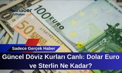 Güncel Döviz Kurları Canlı: Dolar Euro ve Sterlin Ne Kadar?