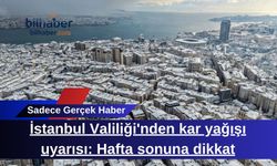 İstanbul Kar Yağışı Uyarısı: Hafta Sonu Tedbir Şart
