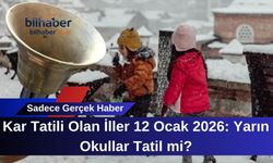Kar Tatili Olan İller 12 Ocak 2026: Yarın Okullar Tatil mi?