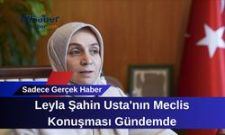 Leyla Şahin Usta'nın Meclis Konuşması Gündemde