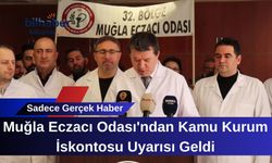 Muğla Eczacı Odası'ndan Kamu Kurum İskontosu Uyarısı Geldi