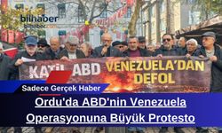 Ordu'da ABD'nin Venezuela Operasyonuna Büyük Protesto