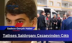 Tatlıses Saldırganı Cezaevinden Çıktı