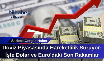 Döviz Piyasasında Hareketlilik Sürüyor: İşte Dolar ve Euro'daki Son Rakamlar
