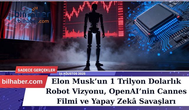 Elon Musk’un 1 Trilyon Dolarlık Robot Vizyonu, OpenAI’nin Cannes Filmi ve Yapay Zekâ Savaşları