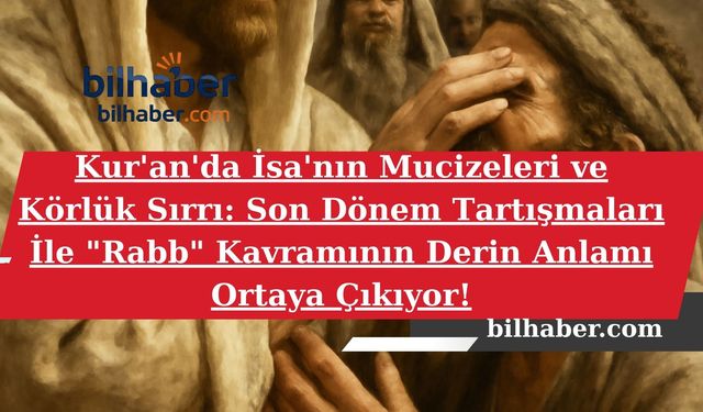 Kur'an'da İsa'nın Mucizeleri ve Körlük Sırrı: Son Dönem Tartışmaları İle "Rabb" Kavramının Derin Anlamı Ortaya Çıkıyor!