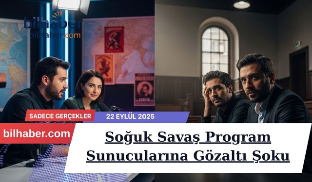 Soğuk Savaş Program Sunucularına Gözaltı Şoku