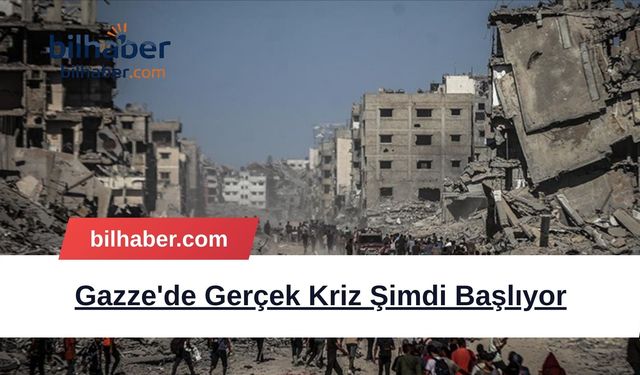 Gazze'de Gerçek Kriz Şimdi Başlıyor