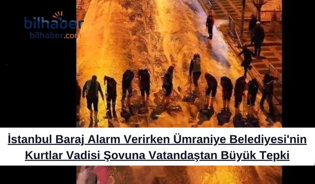 Ümraniye Belediyesi'nin Kurtlar Vadisi Şovuna Vatandaştan Büyük Tepki
