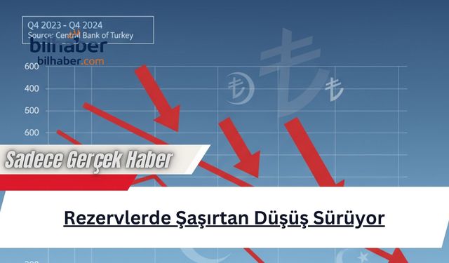 Rezervlerde Şaşırtan Düşüş Sürüyor