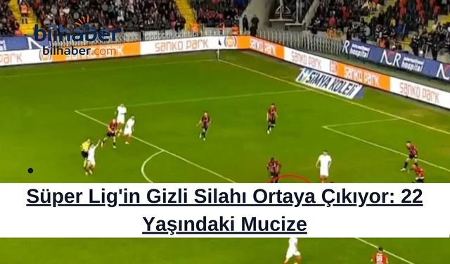Süper Lig'in Gizli Silahı Ortaya Çıkıyor: 22 Yaşındaki Mucize