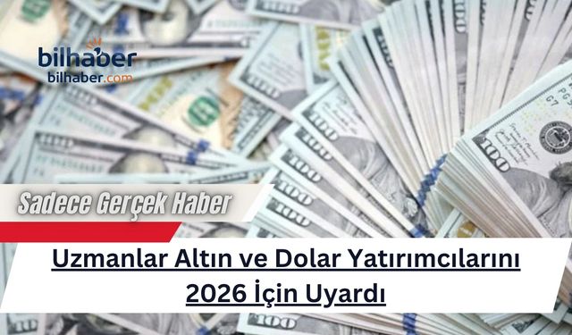 Uzmanlar Altın ve Dolar Yatırımcılarını 2026 İçin Uyardı